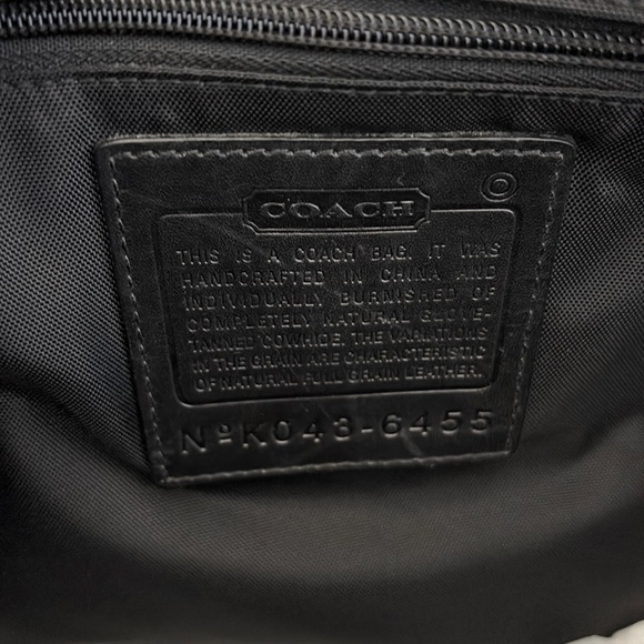 Coach Black Leather Briefcase - Picture 15 of 16